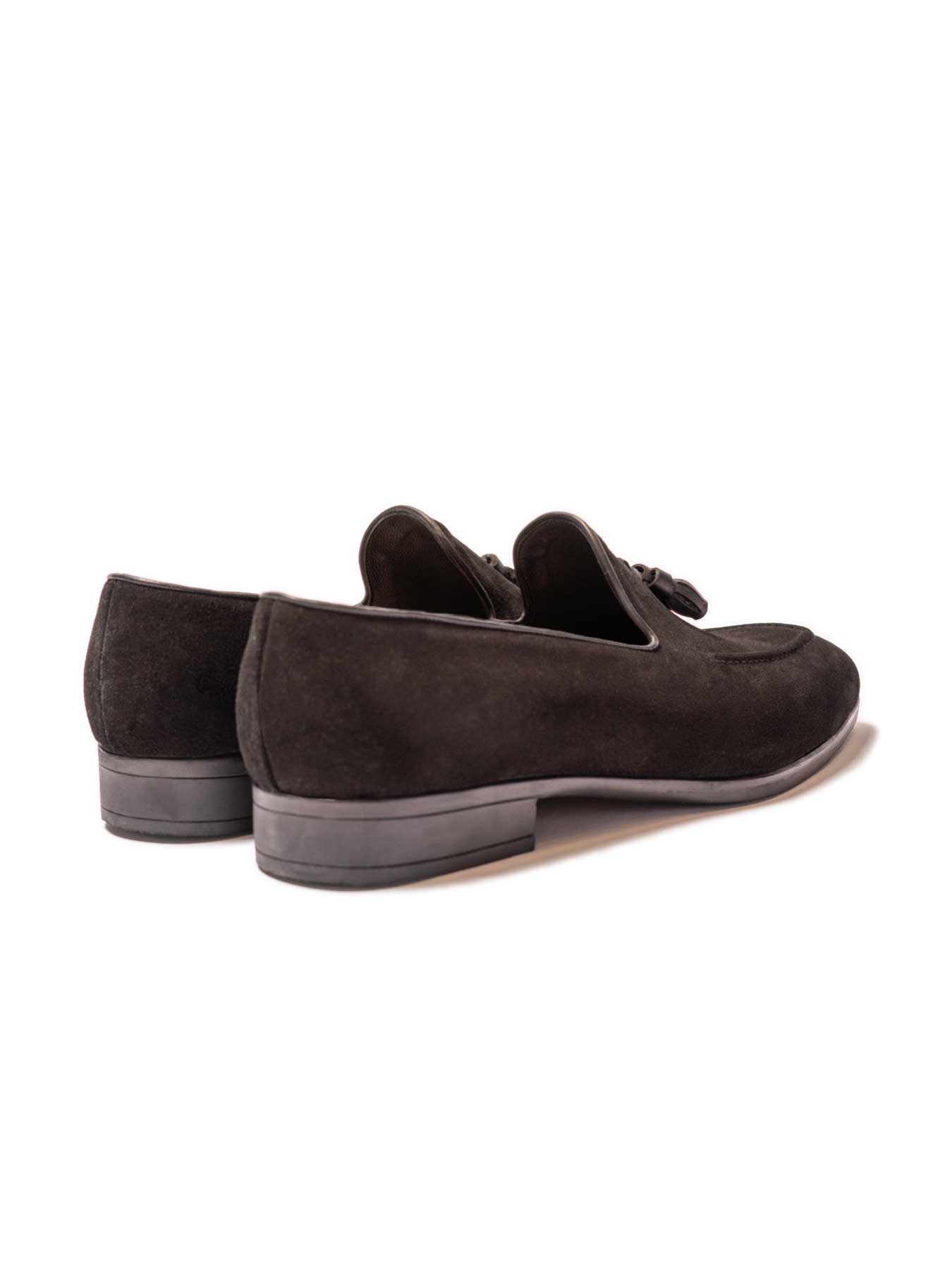 کفش جیر  بدون بند منگوله دار 351