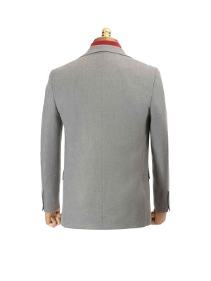 کت تک مردانه طوسی ال سی من 118