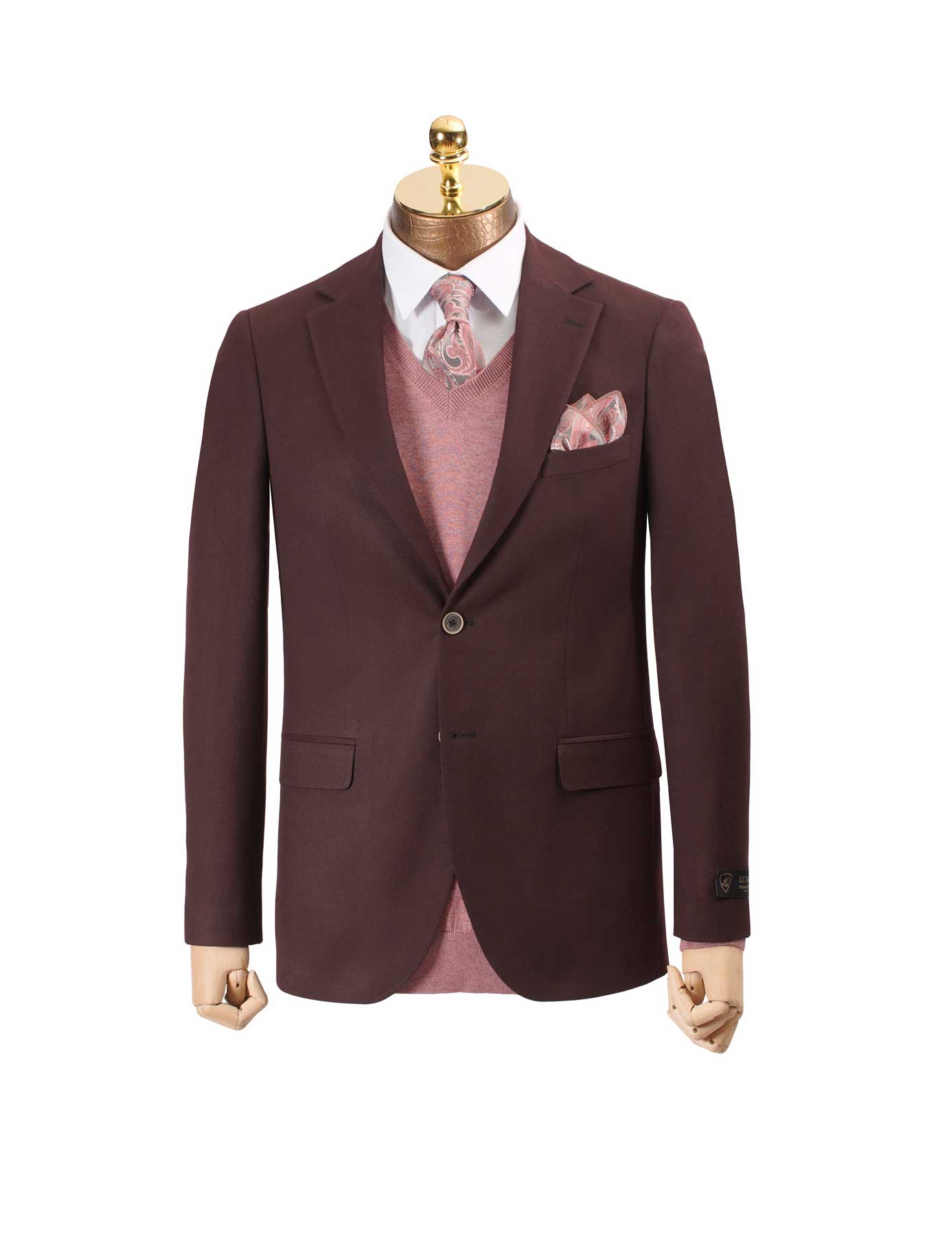 کت تک ساده قرمز ال سی من 18