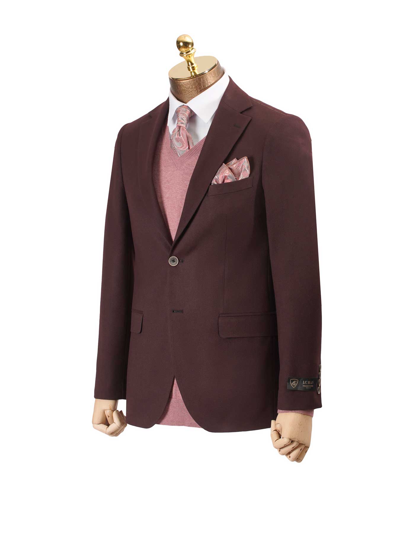 کت تک ساده قرمز ال سی من 18