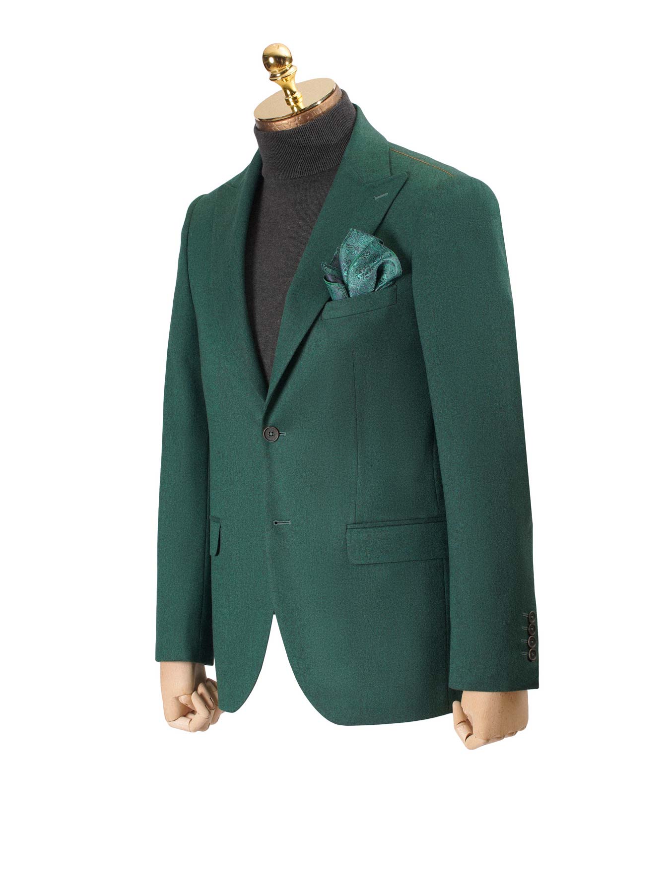 کت تک مردانه سبز ال سی من 140