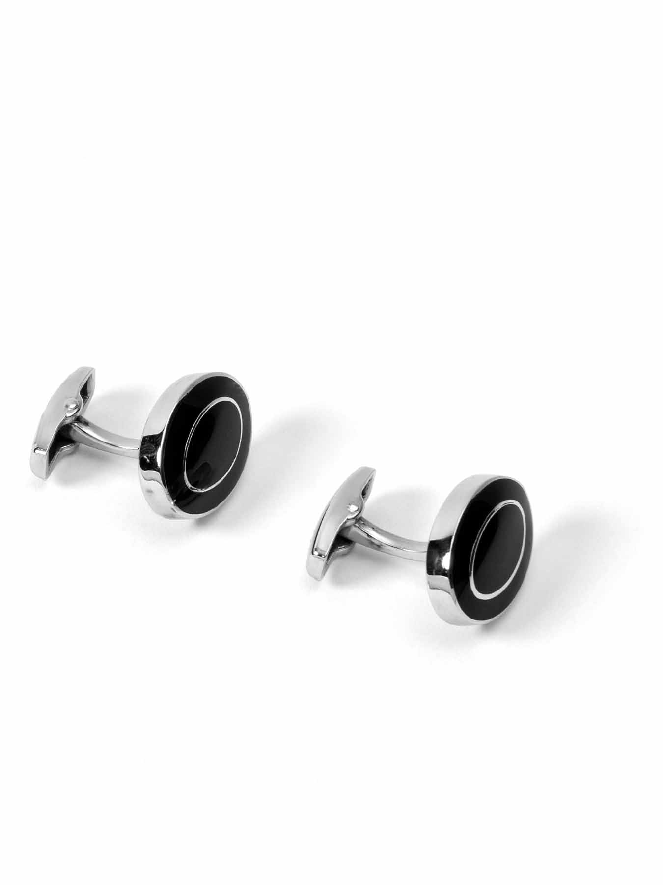 دکمه سردست بیضی