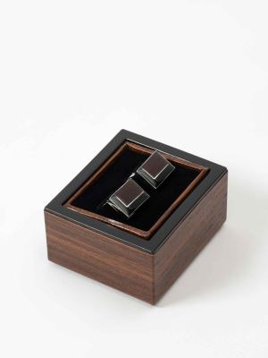 دکمه سر دست مستطیل ال سی من