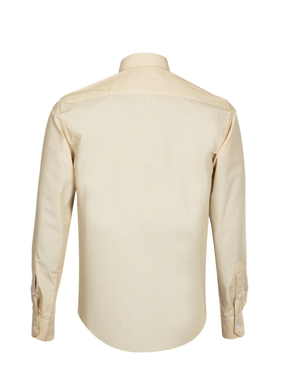 پیراهن مردانه راه راه آستین بلند ال سی من  095