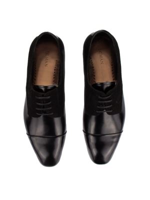 کفش مردانه چرم بندار ورنی بغل جیر