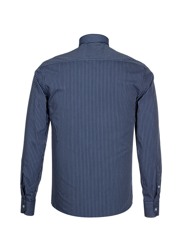 پیراهن مردانه راه راه آستین بلند ال سی من  105