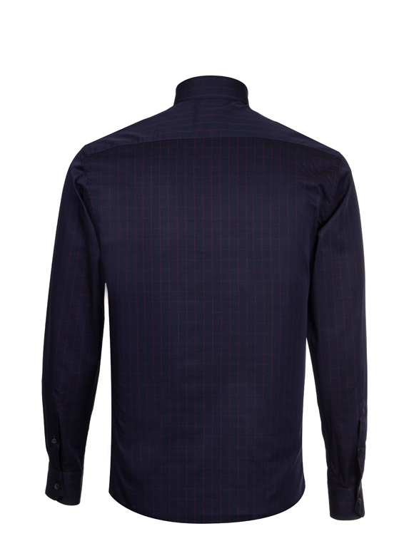 پیراهن مردانه چهارخانه آستین بلند ال سی من 110