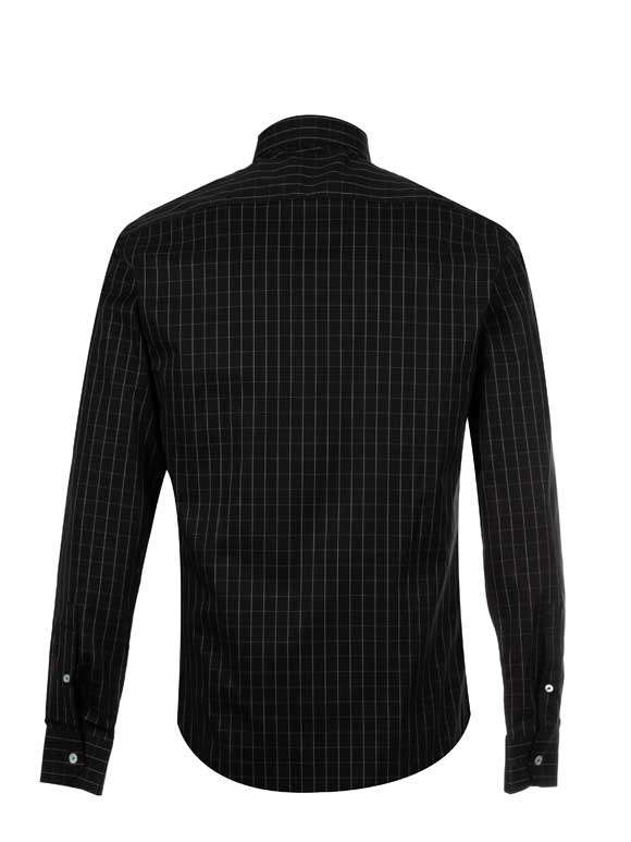 پیراهن مردانه چهارخانه آستین بلند ال سی من 110