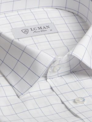 پیراهن چهارخانه آستین بلند مردانه 110