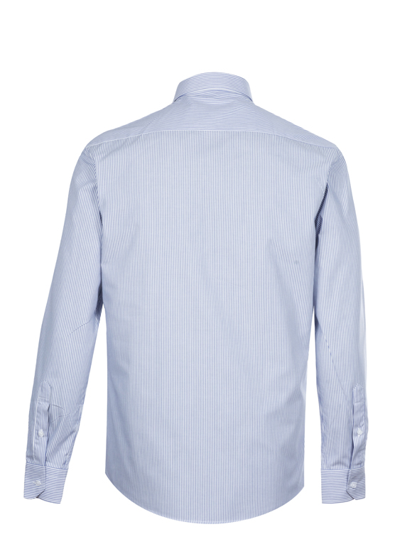 پیراهن مردانه آستین بلند راه راه ال سی من 109