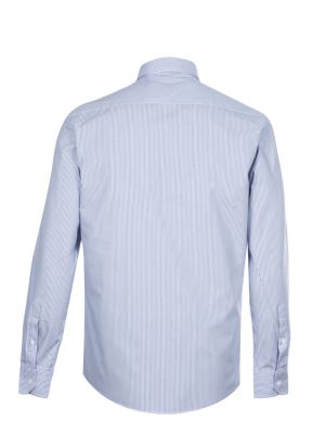 پیراهن مردانه آستین بلند راه راه ال سی من 109