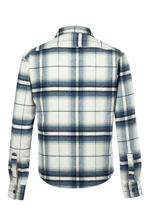 پیراهن پشمی (شکت) مردانه چهارخانه ال سی من 136