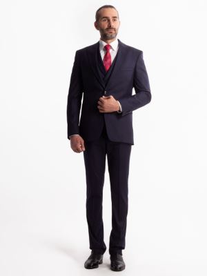 کت و شلوار و ژیله مردانه ال سی من 154