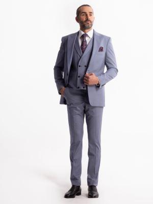 کت و شلوار و ژیله مردانه ال سی من 154