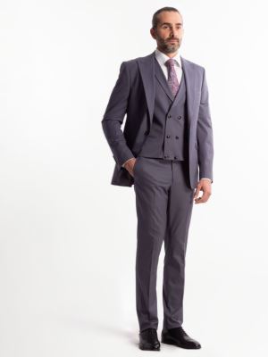 کت و شلوار و ژیله مردانه ال سی من 154