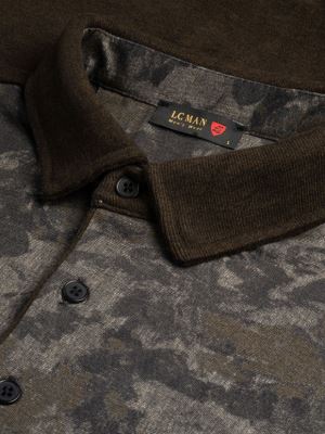 پلیور طرح گل یشمی سلانیک سه دکمه 