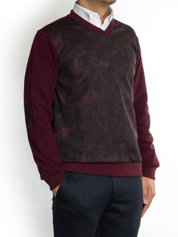 پلیور یقه هفت سلانیک کج راه