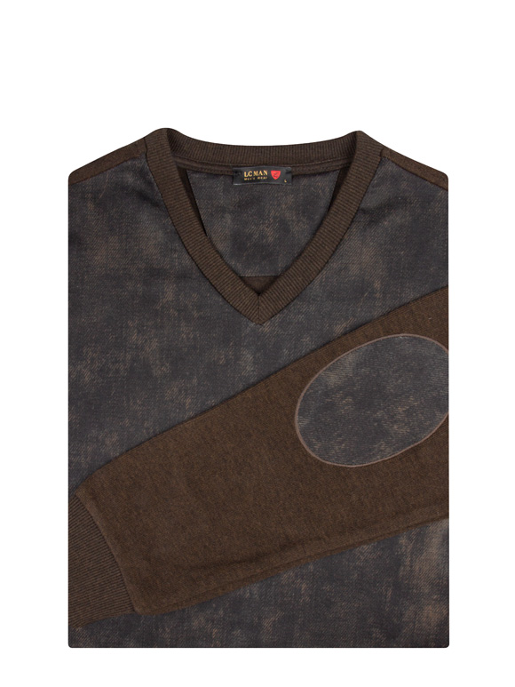 پلیور یقه هفت سلانیک کج راه