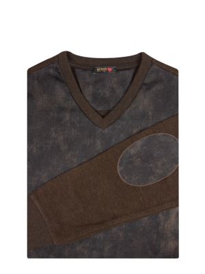 پلیور یقه هفت سلانیک کج راه