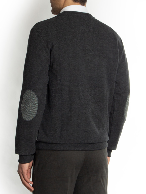 پلیور یقه هفت سلانیک طرح جناقی