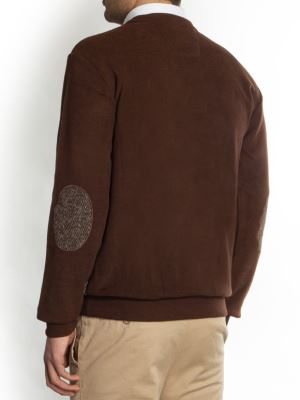 پلیور یقه هفت سلانیک طرح جناقی