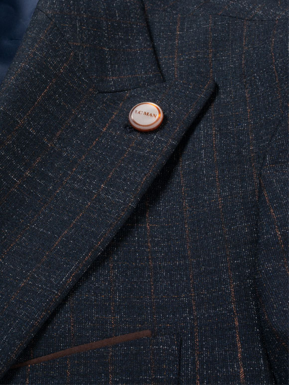 کت تک مردانه راه راه ال سی من 196