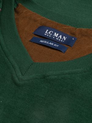 پلیور یقه هفت سبز ال سی من 25