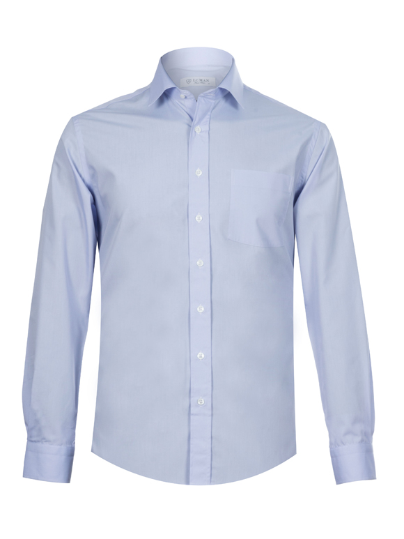 پیراهن مردانه ساده آستین بلند ال سی من 7 