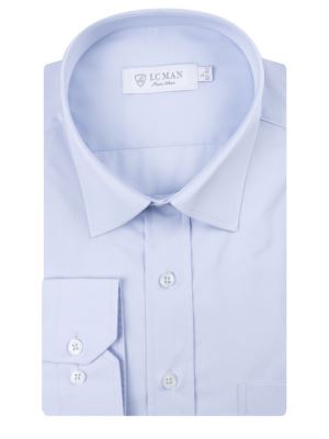 پیراهن مردانه  ساده آستین بلند ال سی من 1