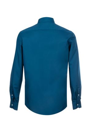 پیراهن مردانه سرمه ای آستین بلند ال سی من 10