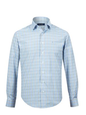 پیراهن چهارخانه آستین بلند مردانه 128