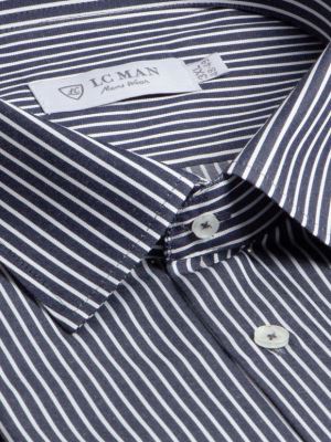 پیراهن مردانه راه راه آستین بلند ال سی من 148