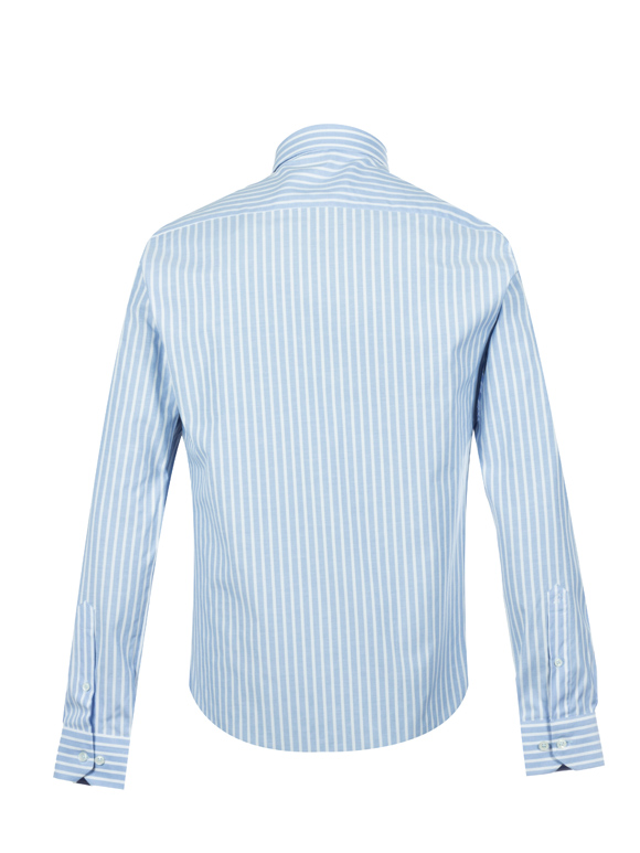 پیراهن مردانه راه راه آستین بلند ال سی من 145