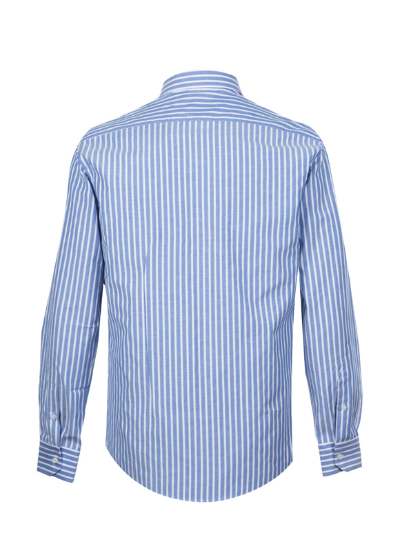 پیراهن مردانه آستین بلند راه راه ال سی من 145