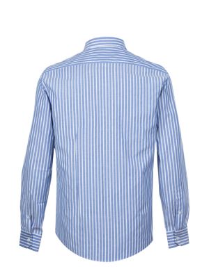 پیراهن مردانه آستین بلند راه راه ال سی من 145