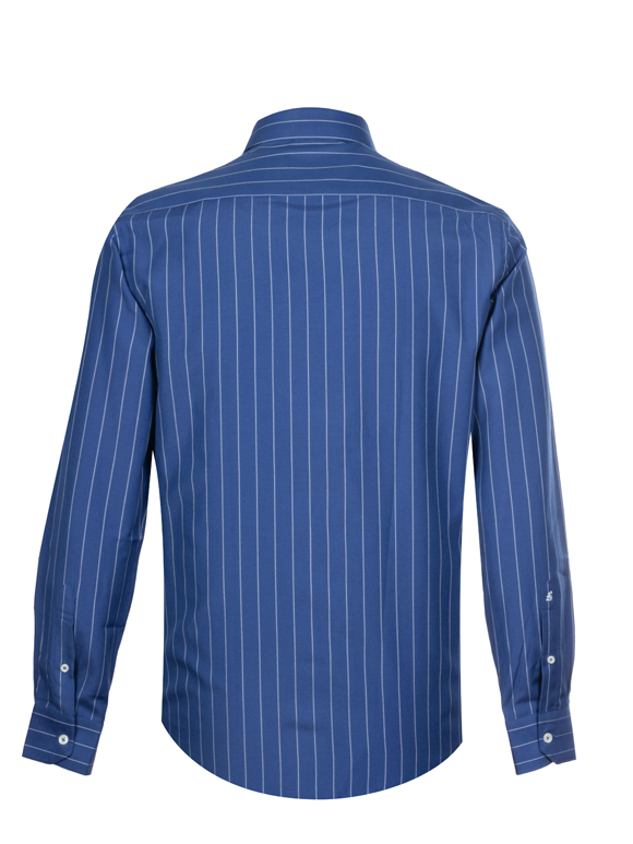 پیراهن مردانه راه راه آستین بلند ال سی من 145