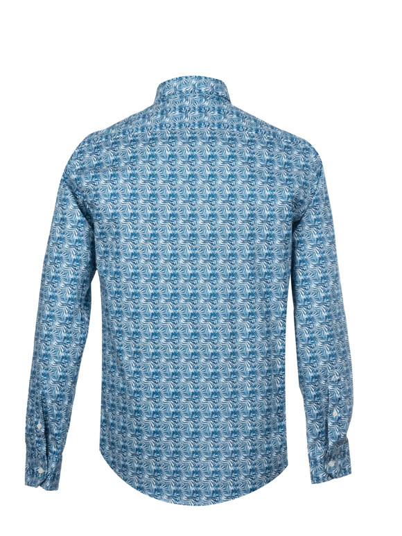 پیراهن آستین بلند مردانه طرح دار ال سی من 144