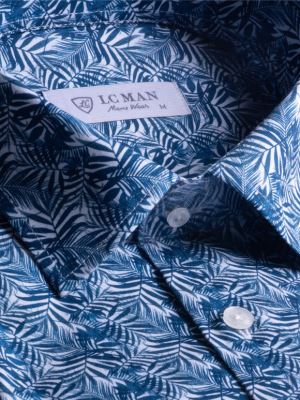 پیراهن آستین بلند مردانه طرح دار ال سی من 144