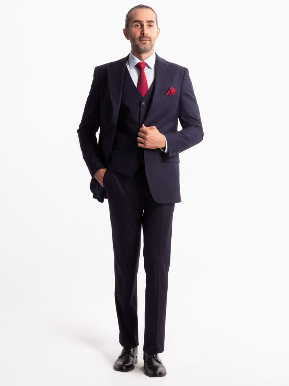 کت و شلوار و ژیله مردانه ال سی من 199