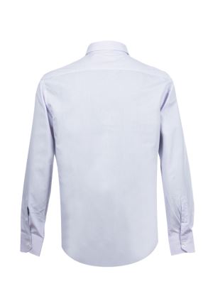 پیراهن مردانه چهارخانه ریز آستین بلند ال سی من 146