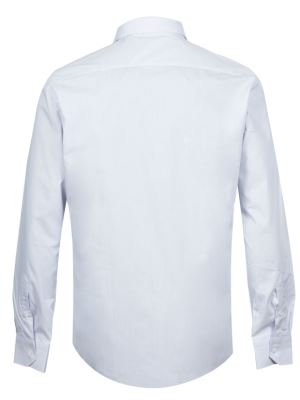 پیراهن مردانه چهارخانه آستین بلند ال سی من 146