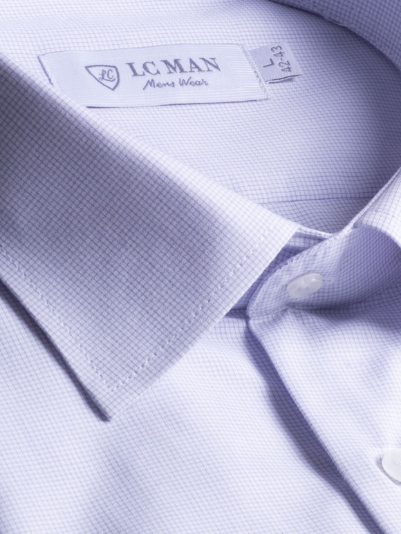 پیراهن مردانه چهارخانه آستین بلند ال سی من 146