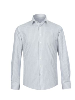 پیراهن مردانه راه راه آستین بلند ال سی من 146