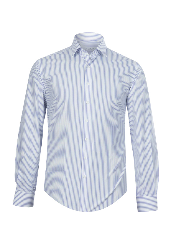 پیراهن مردانه راه راه آستین بلند ال سی من 146