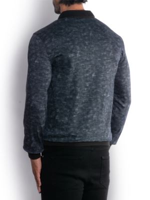 پولوشرت یقه شکاری سلانیک سرمه ای ال سی من 3