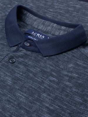 پولوشرت یقه شکاری سرمه ای ال سی من 1