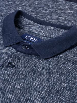 پولوشرت سلانیک یقه شکاری سرمه ای  ال سی من 5