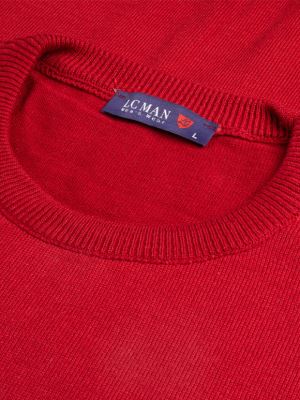 پلیور بافت یقه گرد ساده