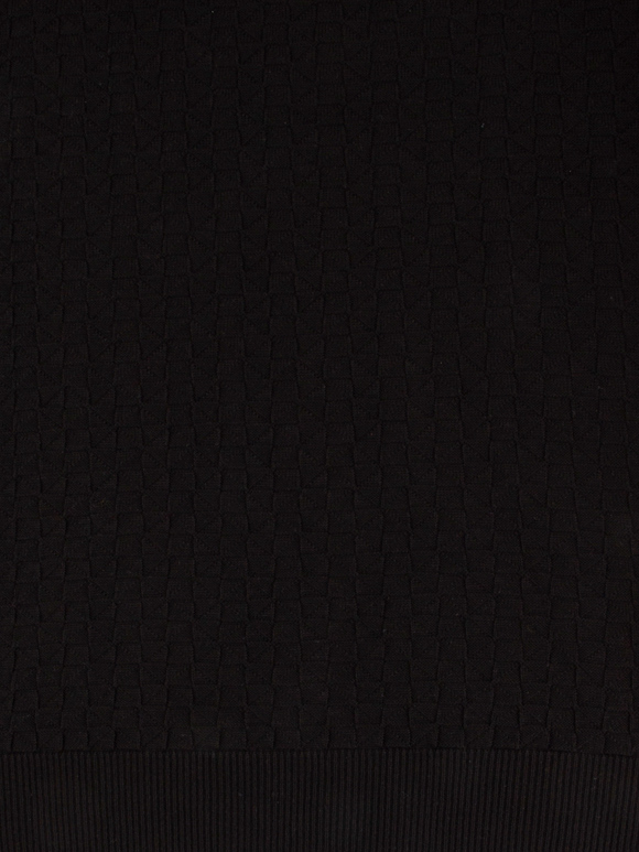 پلیور مردانه یقه دار بافت نیم زیپ