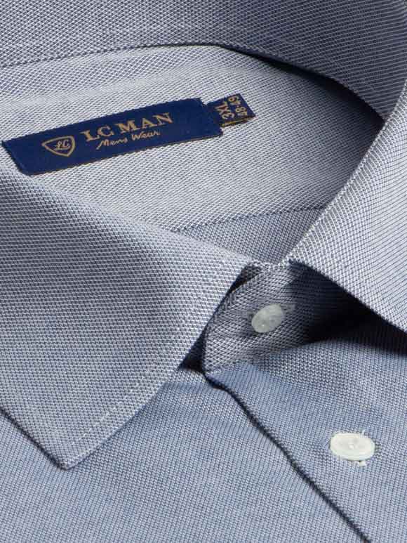 پیراهن مردانه کج راه آستین بلند ال سی من 012